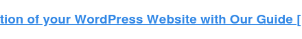 WordPress essentials: Get started creating, managing, and optimizing your site