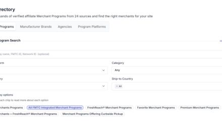 FMTC Program Directory: Find & Manage Affiliate Programs Faster