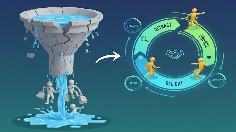 Why the ‘Funnel’ is Broken: Moving to a Lifecycle Revenue Model