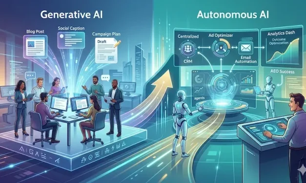 AI in Marketing: Moving from Generative to Autonomous