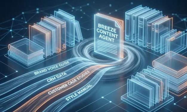 The Breeze Content Agent: How Going Beyond the Generic First Draft