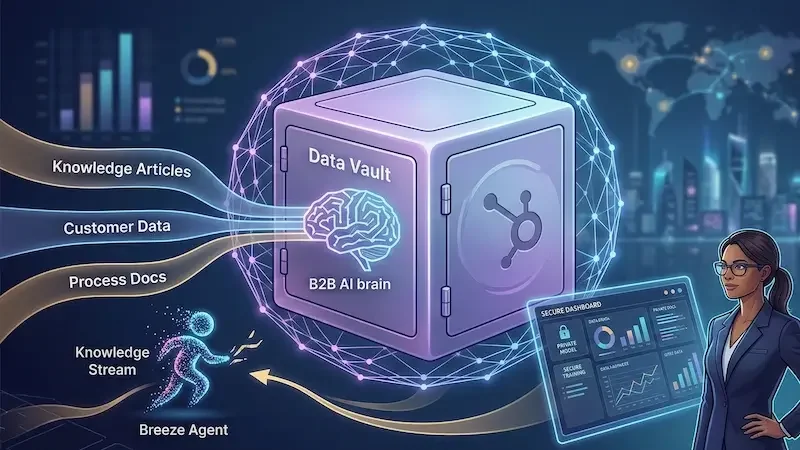 Training Private B2B AI Models on Your HubSpot Knowledge Base