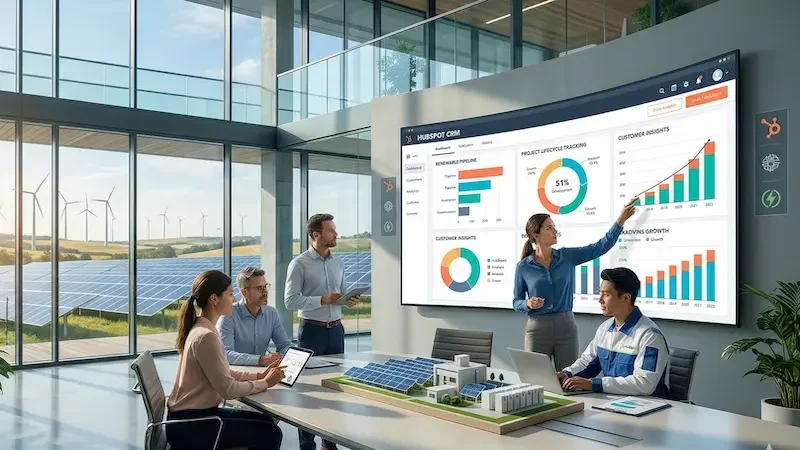 CRM for the Renewable Energy Industry: Why HubSpot Stands Out