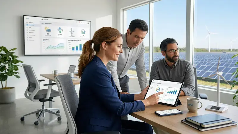 HubSpot CRM: Optimizing Sales Management in Renewable Energy